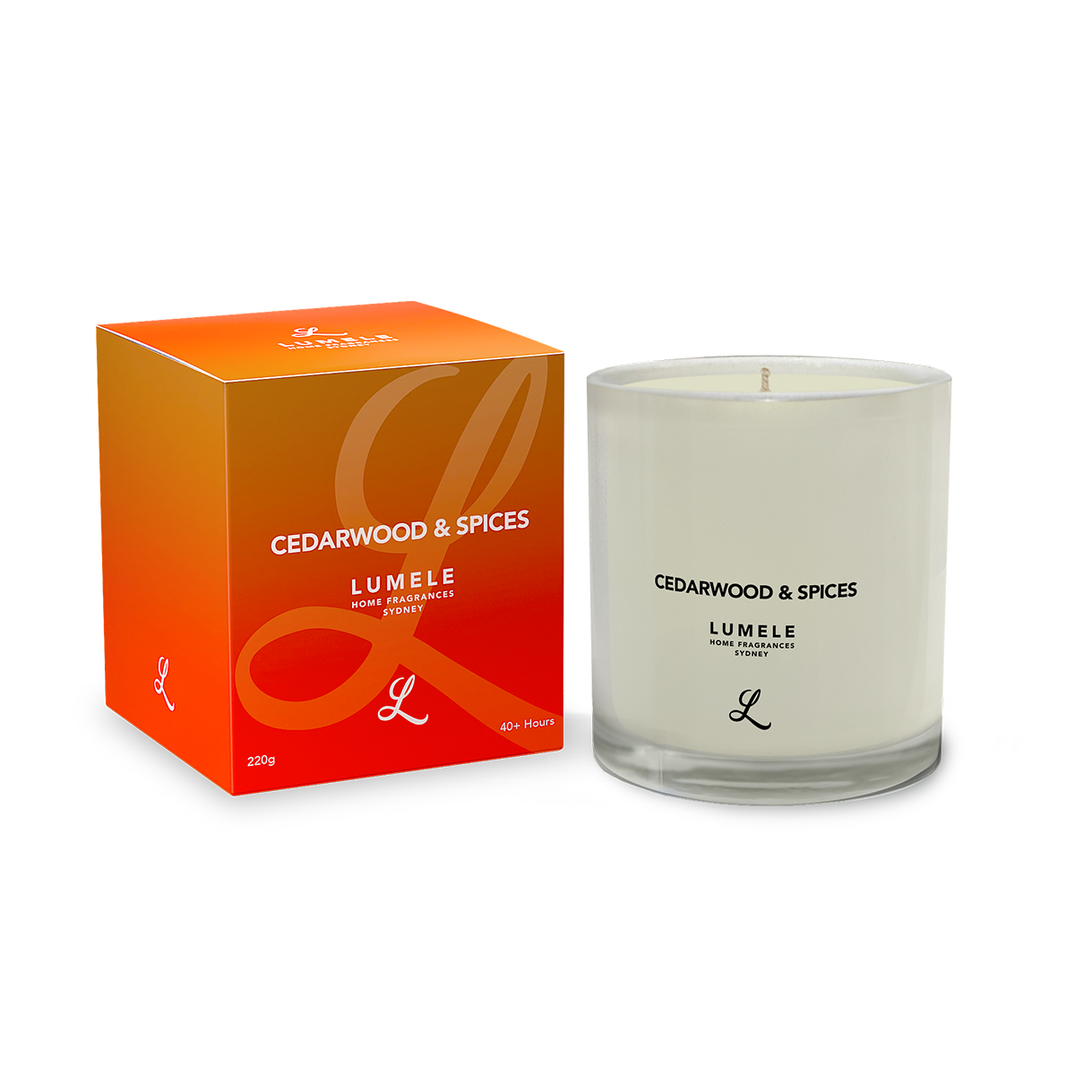 Cedarwood & Spices - 100% Natural Soy Scented Candle