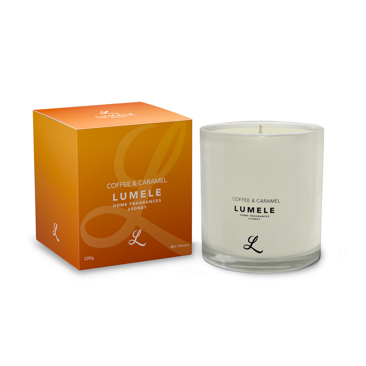 Coffee & Caramel - 100% Natural Soy Scented Candle