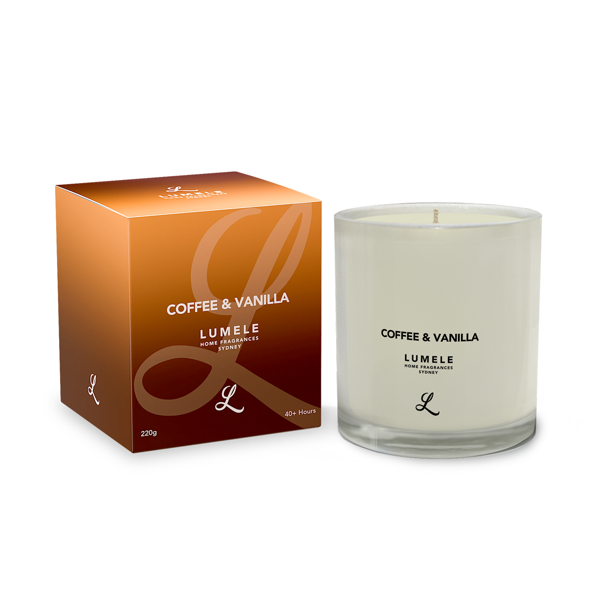 Coffee & Vanilla - 100% Natural Soy Scented Candle