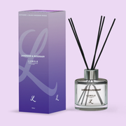 Lavender & Rosemary - 100% Natural Essential Oil Reed Diffuser 100ml