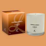 Coffee & Vanilla - 100% Natural Soy Scented Candle