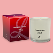 Mulberry & Musk - 100% Natural Soy Scented Candle